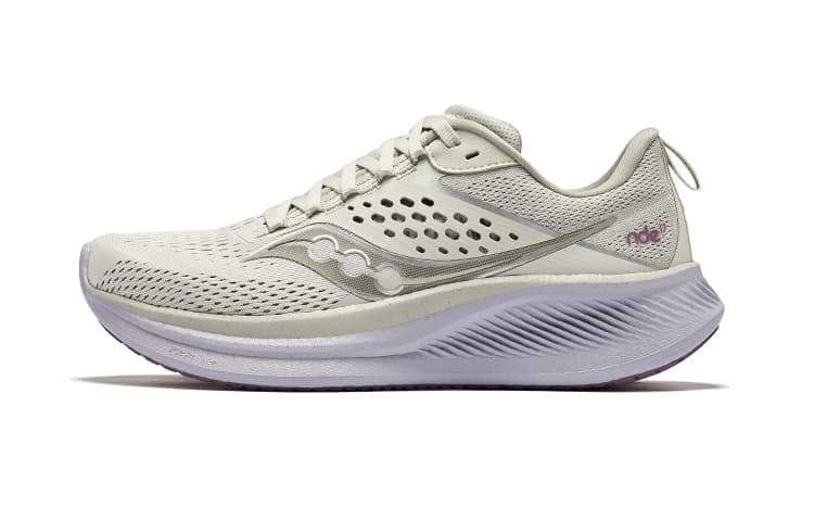 Кроссовки для бега Saucony Ride 17 Light Grey Pink - изображение 1
