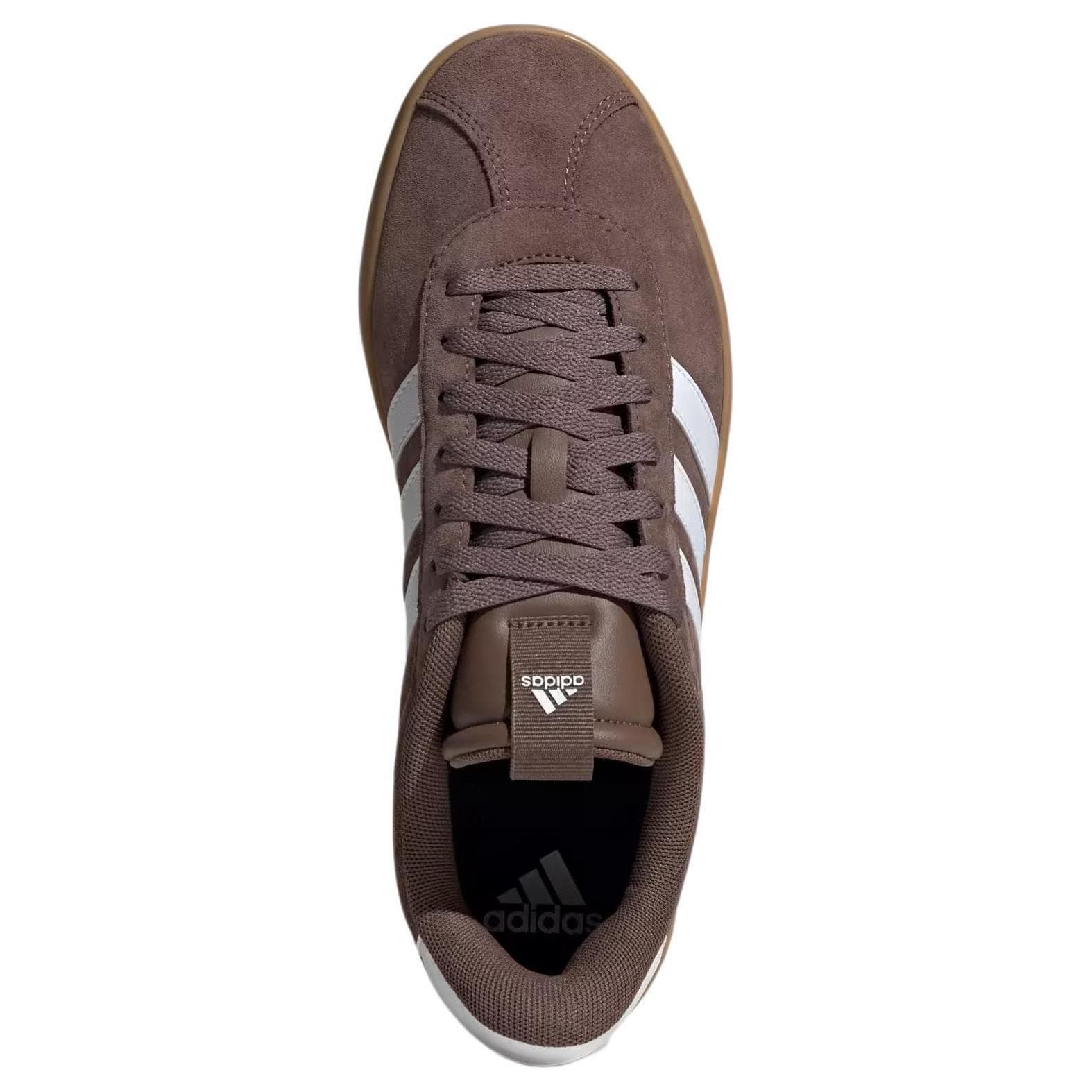 Кроссовки Adidas VL COURT 3,0 Удобный Low Топ Скейтборд Обувь Унисекс Коричневый белый - изображение 4