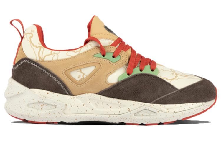 Кроссовки для бега PUMA Trc Blaze Brown Orange - изображение 2