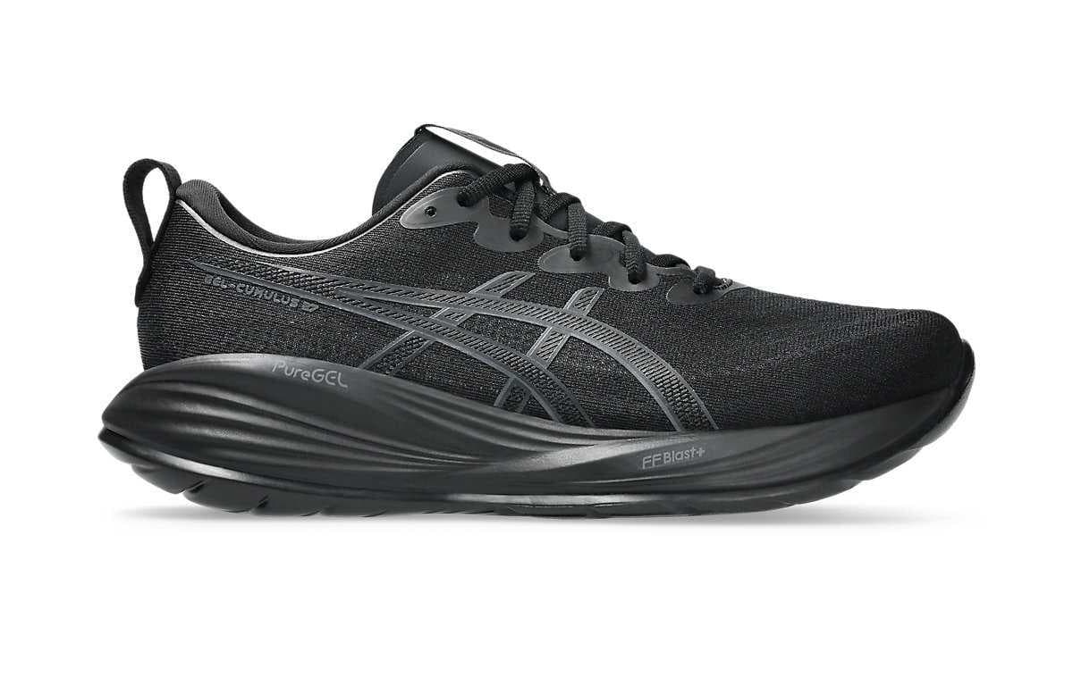 Кроссовки для бега Asics Гель CUMULUS 27 Ткань Амортизация Дышащий Отскок Низкий Топ Бег на длинные дистанции Гонки Городская Коммутация - изображение 2