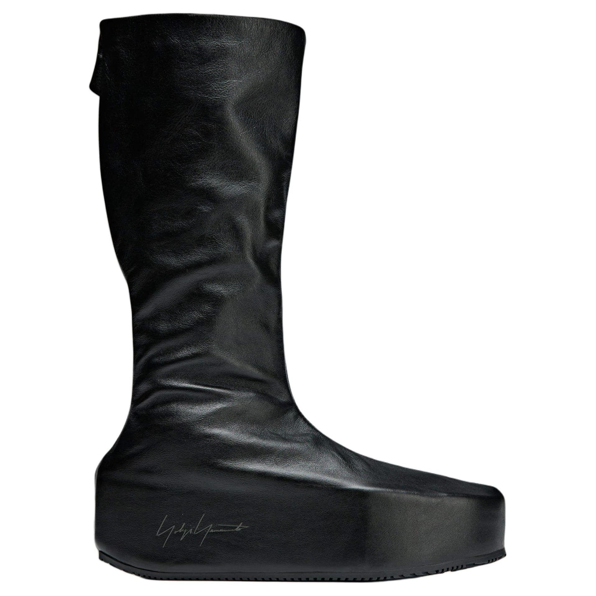 Ботинки W 3 Knee High Boots Unisex Black W 3 Высокие сапоги унисекс черные - изображение 2