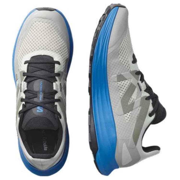 Кроссовки для бега SALOMON ULTRA FLOW Low Топ Беговые кроссовки Мужской Серо-голубой - изображение 4