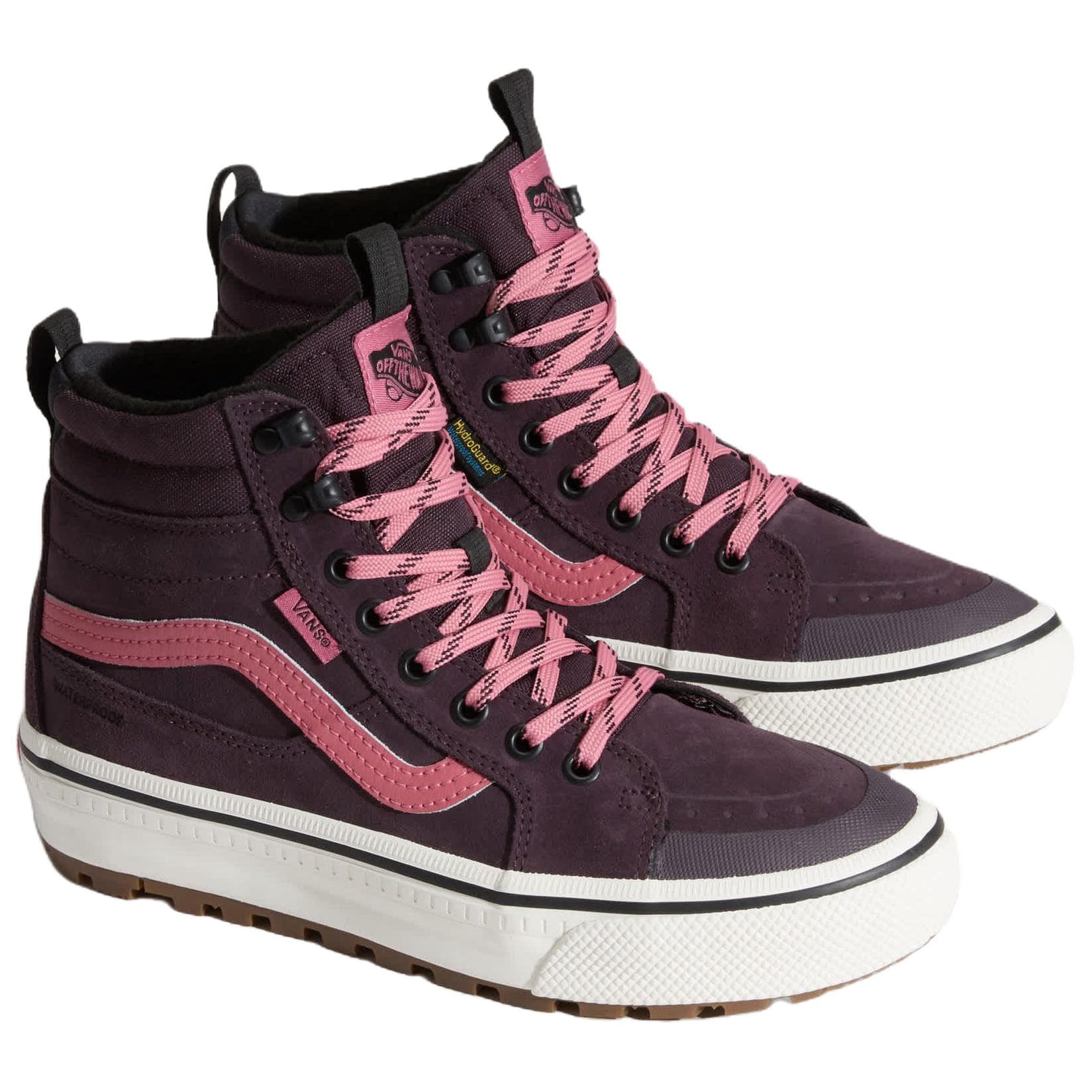 Кроссовки Vans SK8 HI Водонепроницаемая Поддержка Термическая Водонепроницаемая Поддержка Термическая Высокие Кеды Уличная Обувь - изображение 2