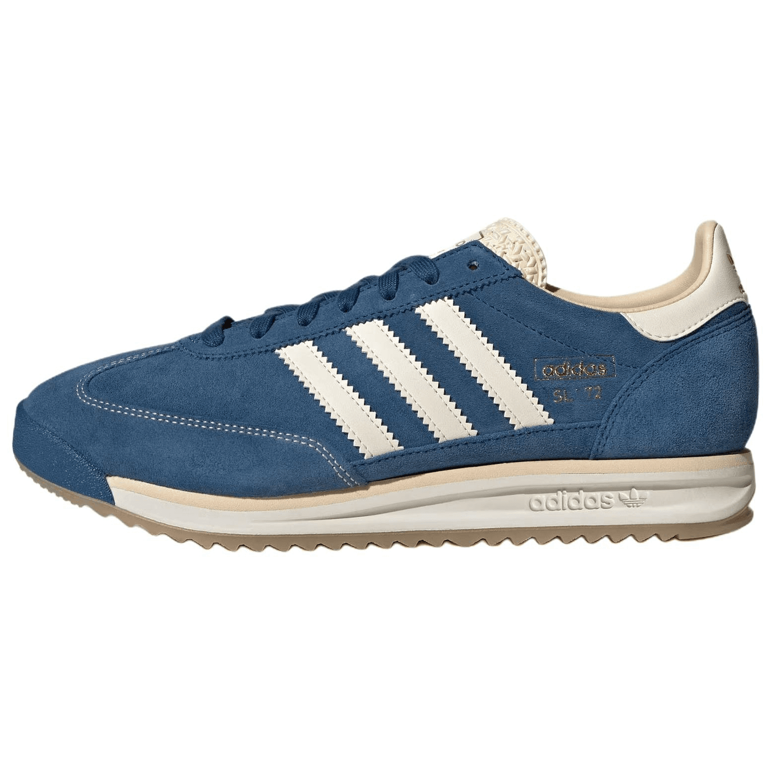 Кроссовки для бега Adidas Originals SL 72 RS Low Топ Беговые кроссовки Унисекс Асфальтовый синий - изображение 1