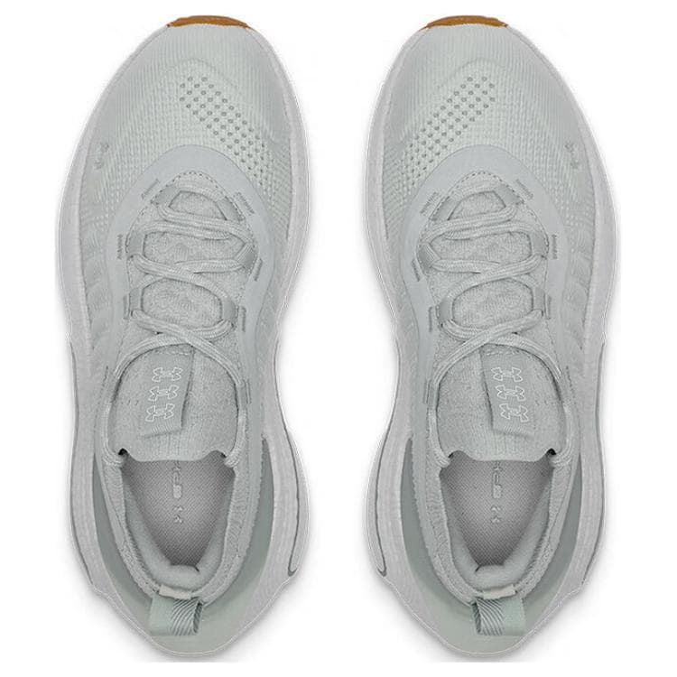 Кроссовки для бега Under Armour Phantom 4 Противоскользящие Устойчивые к истиранию Низкие Повседневные Беговые Кроссовки Женские Серые - изображение 4