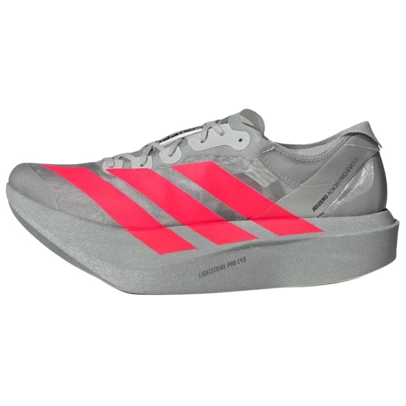 Кроссовки для бега Adidas Adizero Adios Pro Evo 2 Резина Low Top Марафон Беговые кроссовки Унисекс Серый Красный - изображение 1