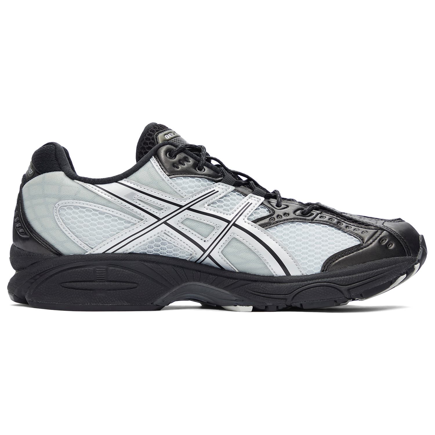Кроссовки для бега ASICS Гель Nimbus 10,1 Амортизация Устойчивость к износу Дышащие Низкие Кроссовки для бега Унисекс Черный Серый - изображение 2