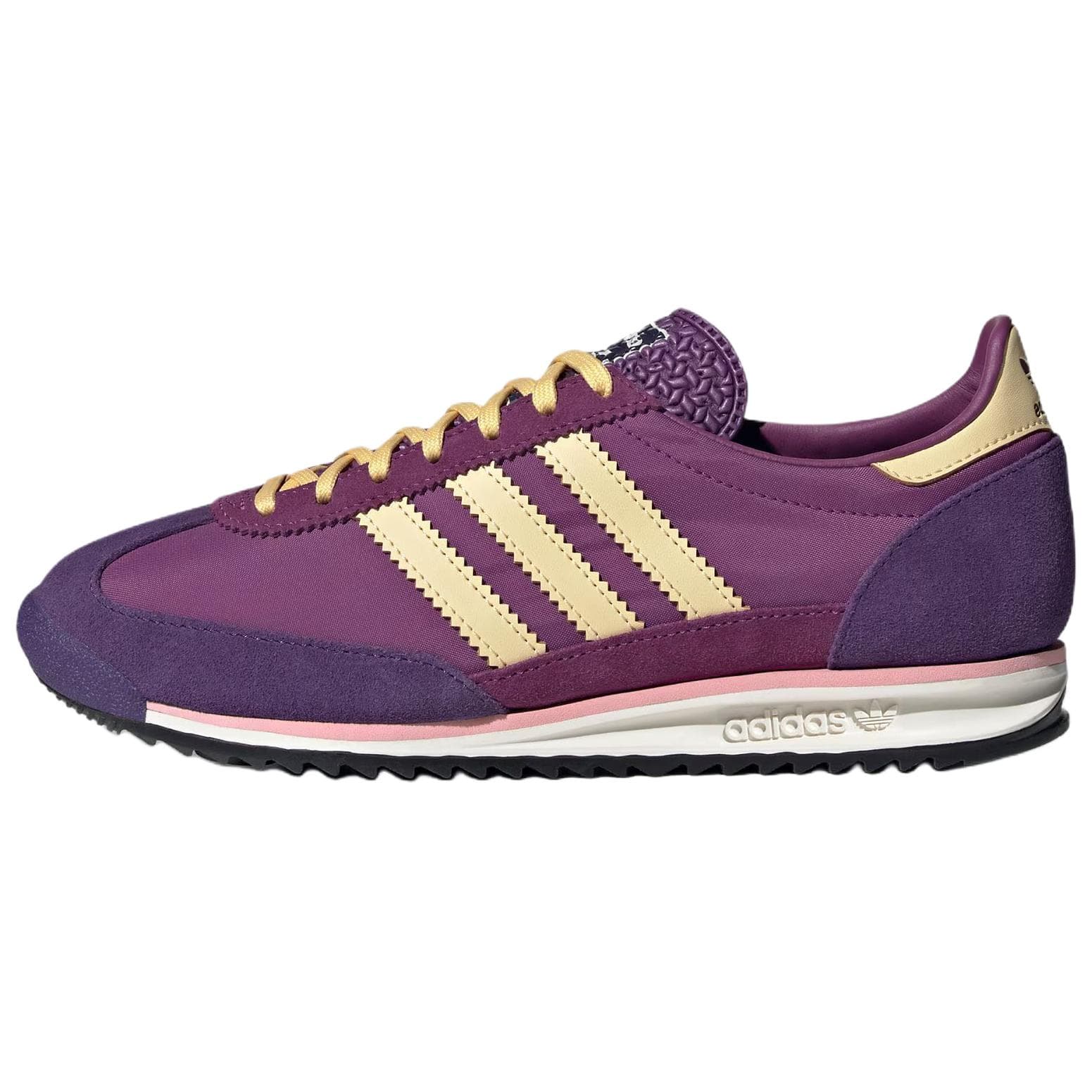 Кроссовки Adidas Originals SL 72 OG Low Повседневная обувь для женщин пурпурно-розовый цвет - изображение 1