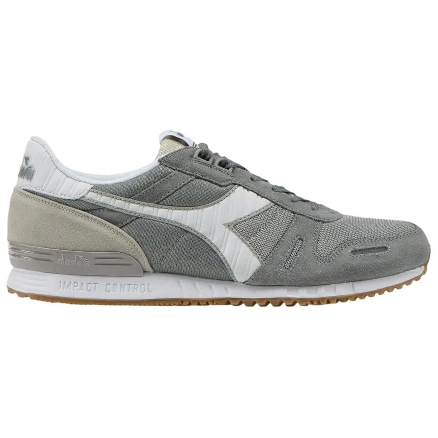 Кроссовки для бега Diadora Устойчивые к истиранию низкие повседневные беговые кроссовки унисекс серого цвета - изображение 2