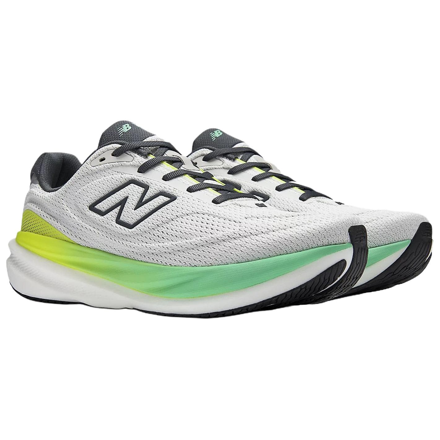 Кроссовки для бега new balance 1080v15 Дышащий Low Топ Беговые кроссовки Мужской Графитно-серый - изображение 3