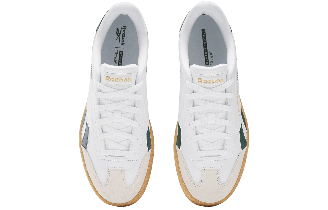 Кроссовки REEBOK Smash Edge S Low Топ Скейтборд Кроссовки Унисекс Белый Зеленый - изображение 4