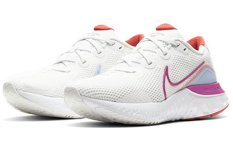 Кроссовки для бега Nike Renew Run White Blue Pink - изображение 3