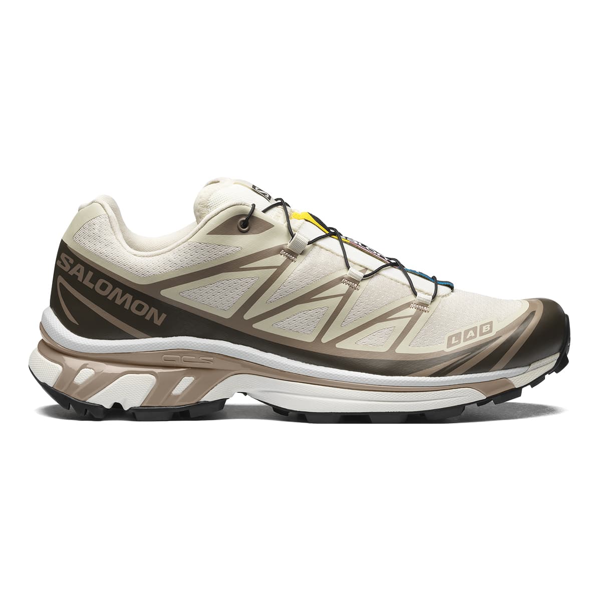 Кроссовки для бега Salomon XT-6 Beige Brown — фото 2
