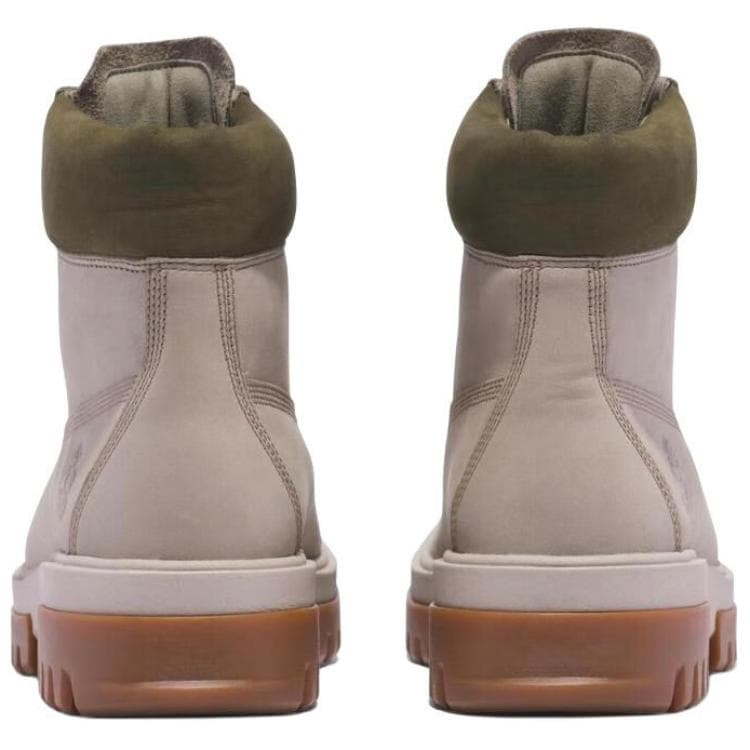 Ботинки уличные Timberland Устойчивый к истиранию противоскользящий короткий мужской светлый тауп для активного отдыха - изображение 3
