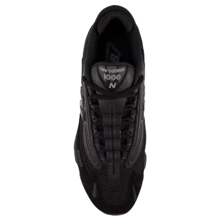 Кроссовки для бега New Balance NB 1000 Классический и Универсальный Дышащий ABZORB Амортизация Материал Беговые кроссовки Унисекс Черный - изображение 3
