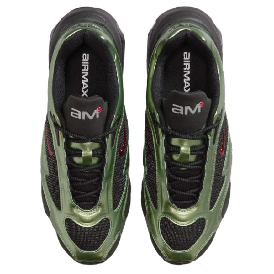 Кроссовки Nike Air Max Muse Аbrasion Resistant Дышащая Повседневная Обувь Женская Черная Зеленая - изображение 4