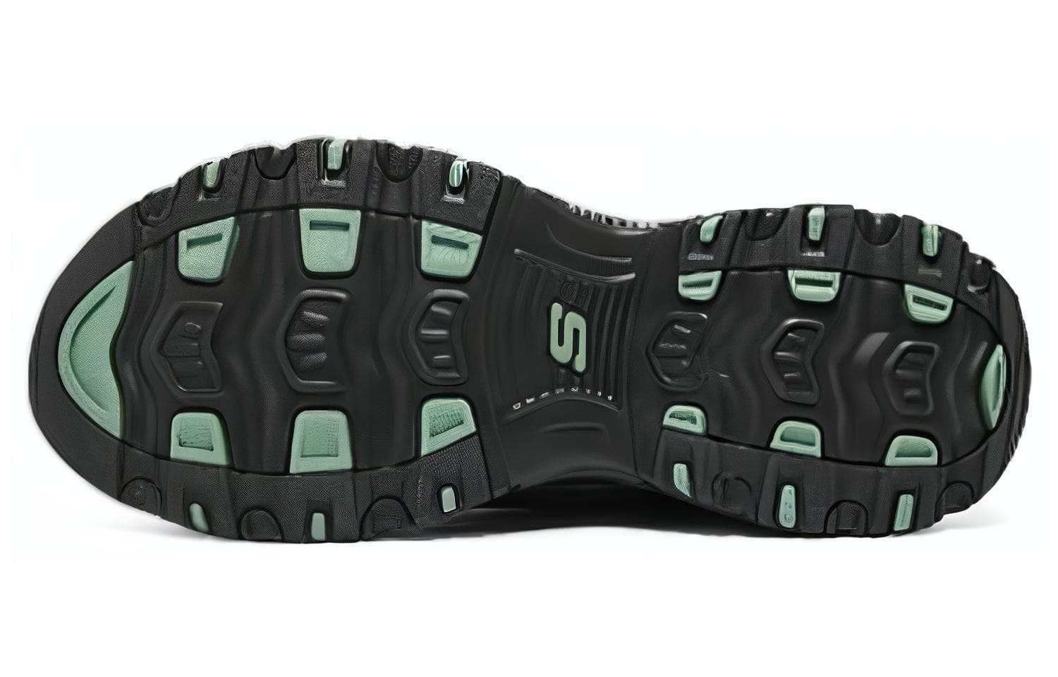 Кроссовки Skechers D'Lites 1,0 Панда Текстиль Синтетическая кожа Спилок коровьей кожи - изображение 5