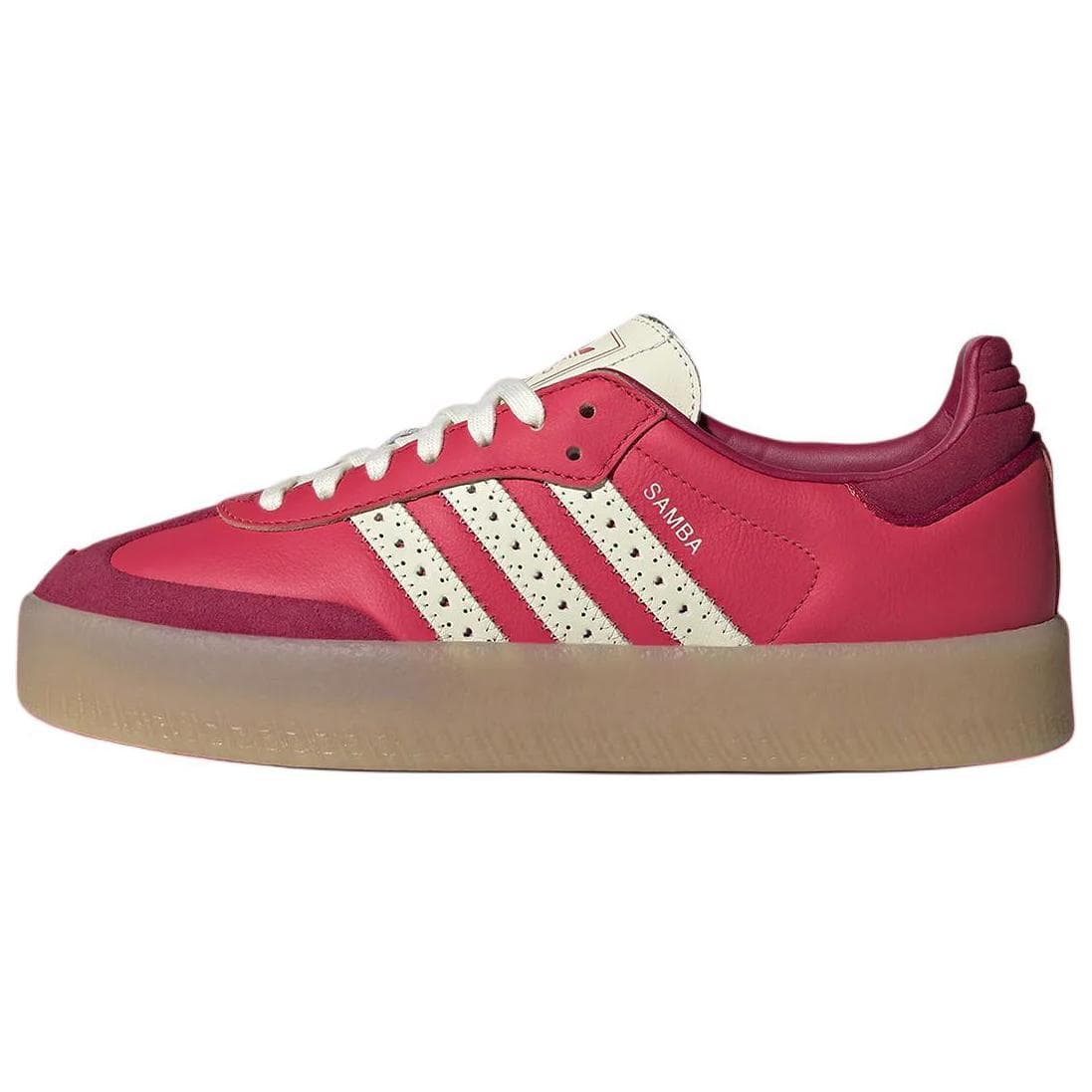 Кроссовки Adidas Originals SAMBAE Low Топ Скейтборд Обувь Женская Красная - изображение 1