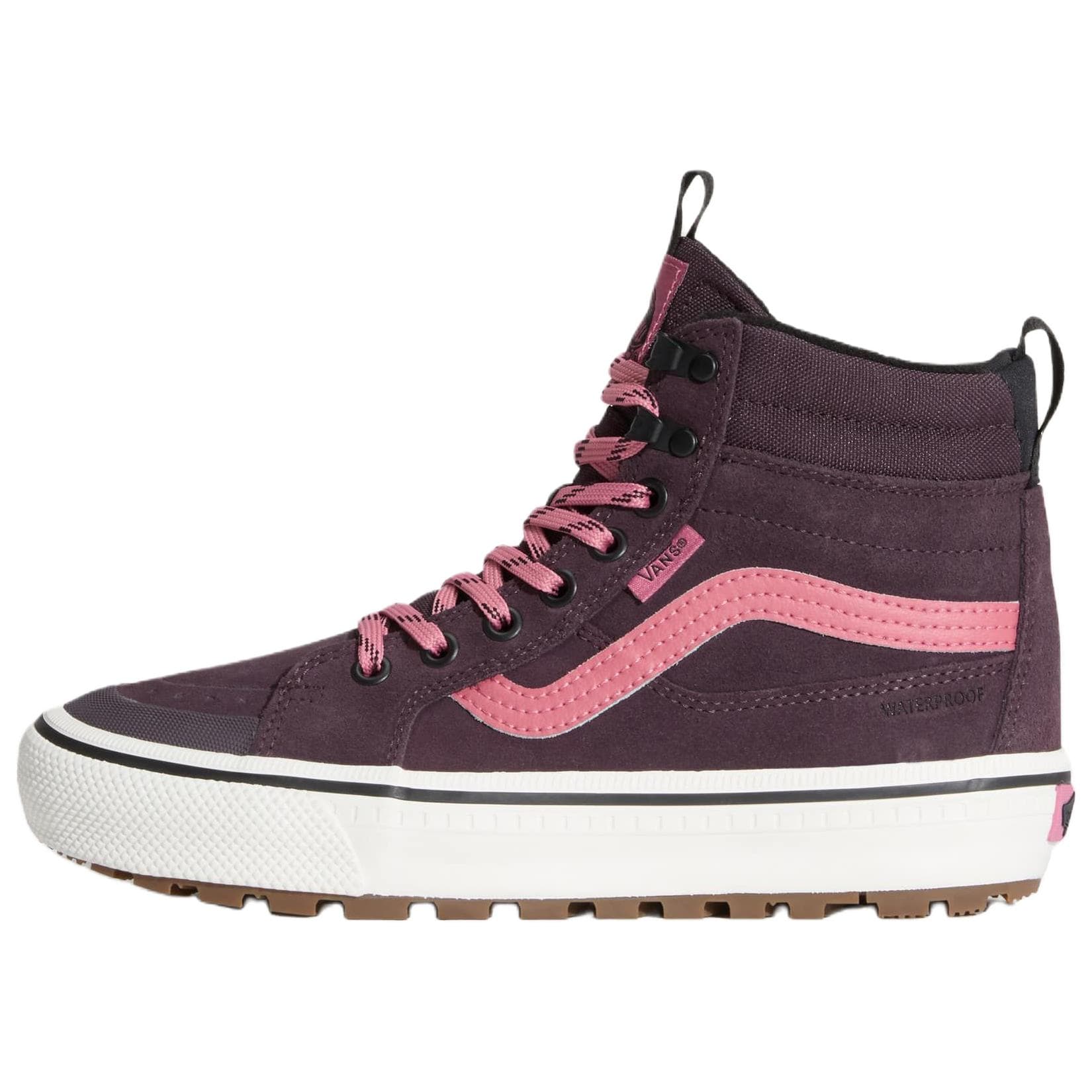 Кроссовки Vans SK8 HI Водонепроницаемая Поддержка Термическая Водонепроницаемая Поддержка Термическая Высокие Кеды Уличная Обувь - изображение 1