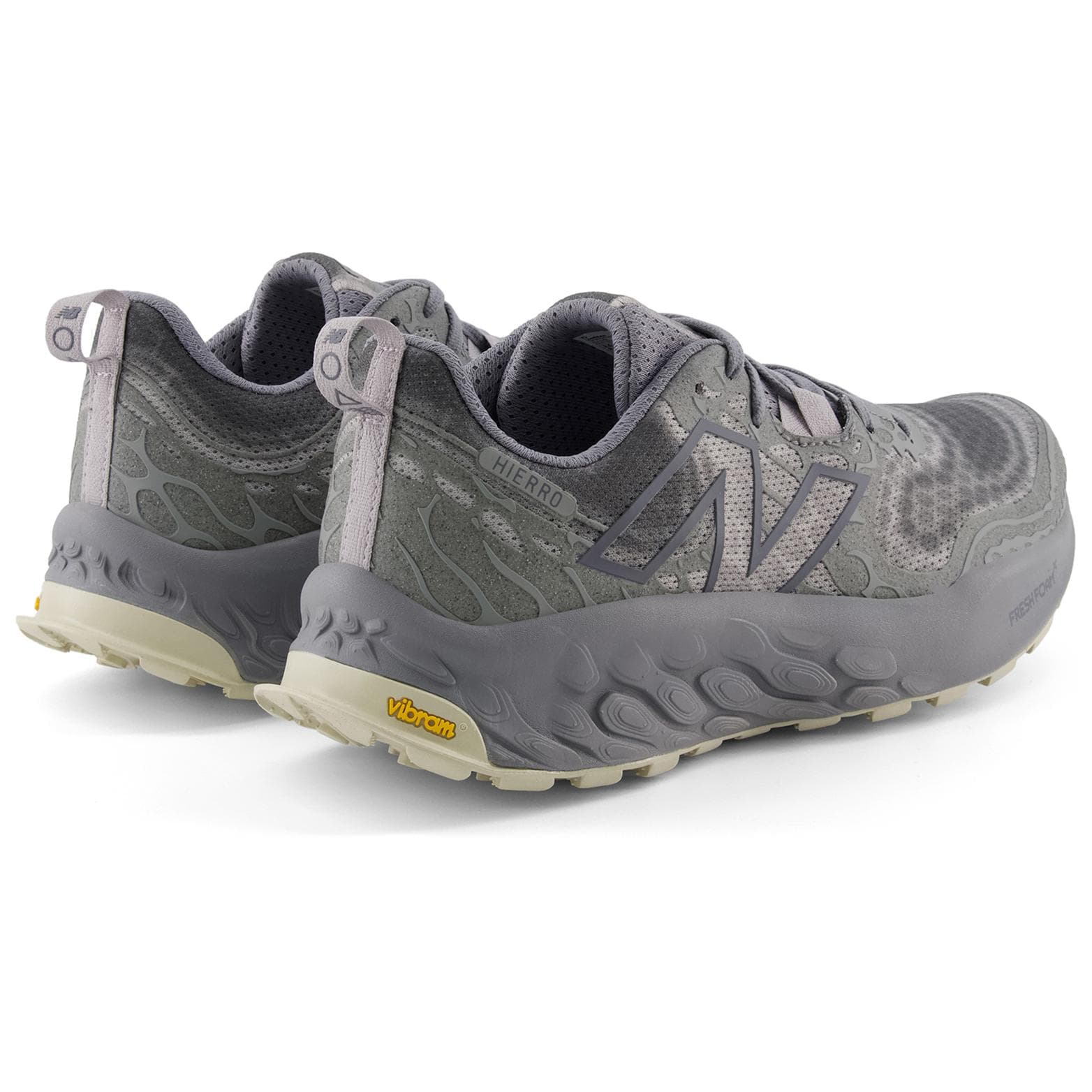 Кроссовки для бега New Balance Hierro V8 Low Топ Беговые кроссовки Мужские Серые - изображение 4
