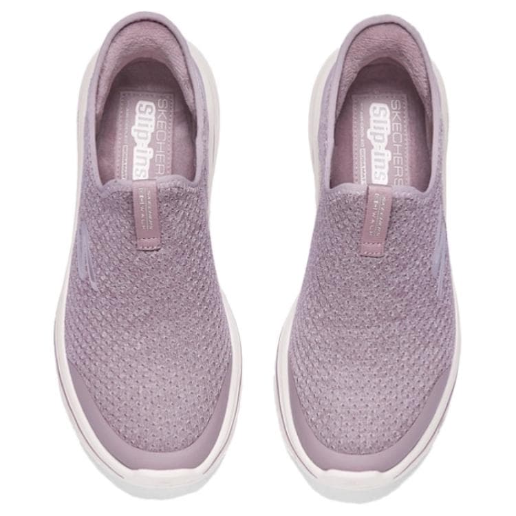 Кроссовки Skechers Go Walk 8 Дышащая Поддерживающая Амортизирующая Обувь для Ходьбы Женская Бледно-Кизиловый Розовый - изображение 3