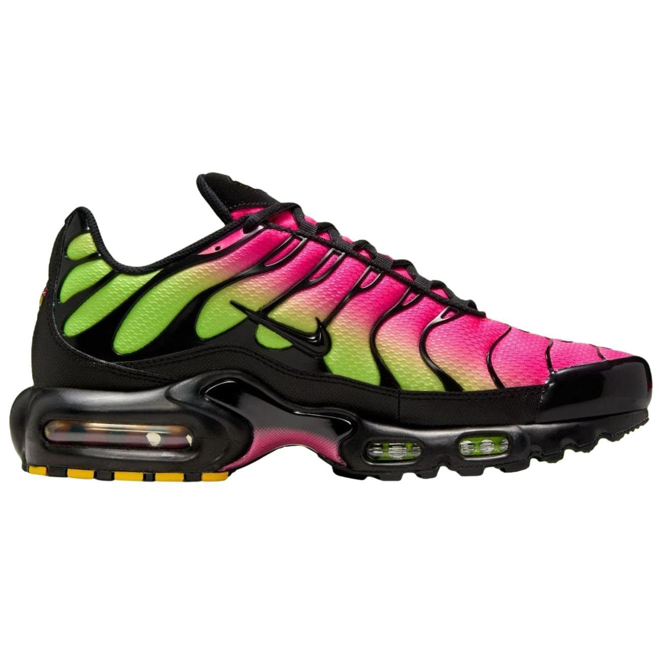 Кроссовки для бега Nike Air Max Plus Дышащая Поддержка Повседневные Беговые Кроссовки Унисекс Розовый Зеленый - изображение 2