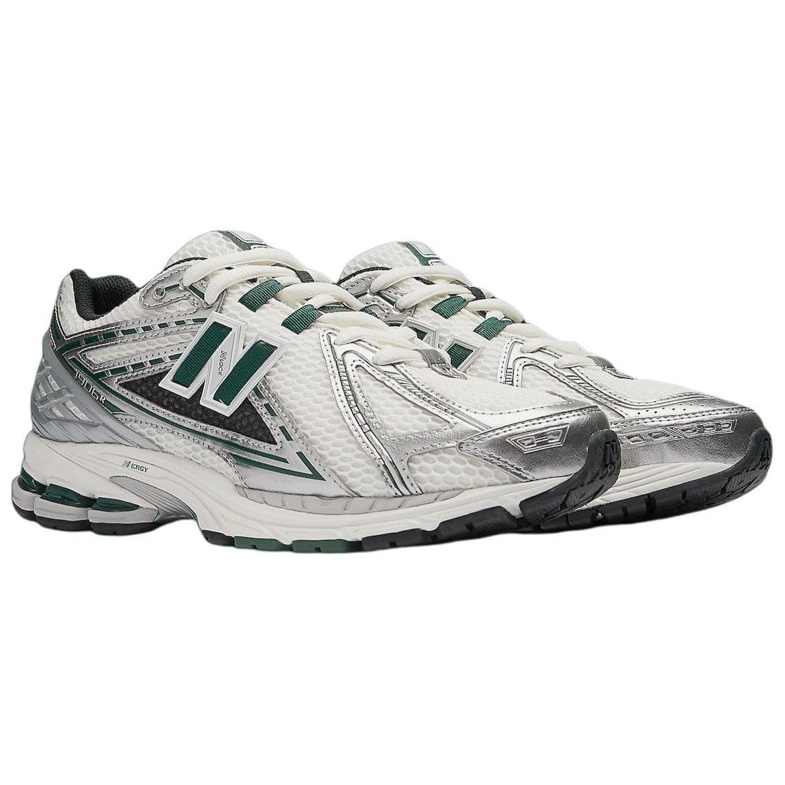 Кроссовки для бега New Balance NB 1906R Low Топ Беговые кроссовки Унисекс Белый Серебряный - изображение 3