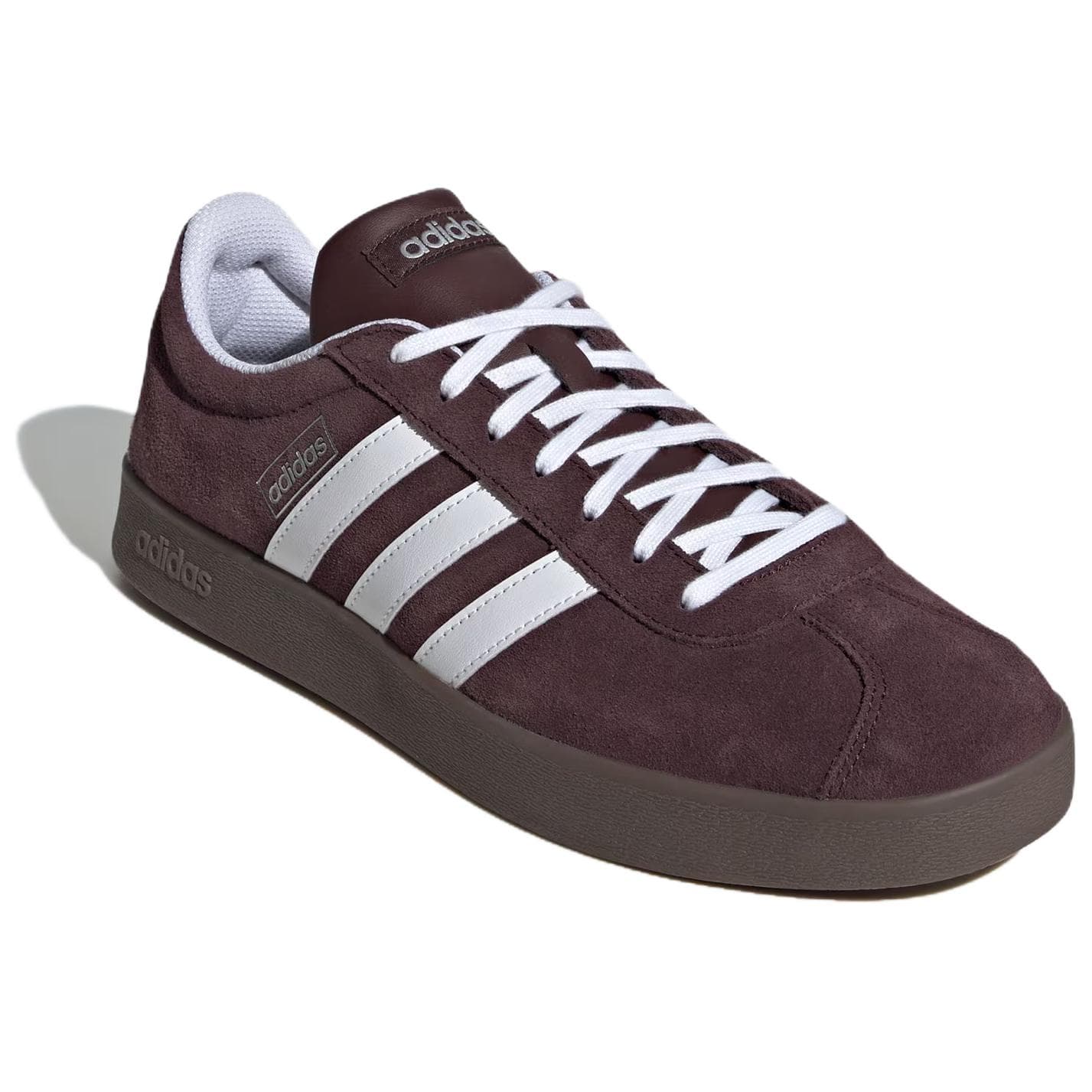 Кроссовки Adidas VL Court 2,0 Low Топ Кеды немецкой армии (GAT) Унисекс Коричневый - изображение 2