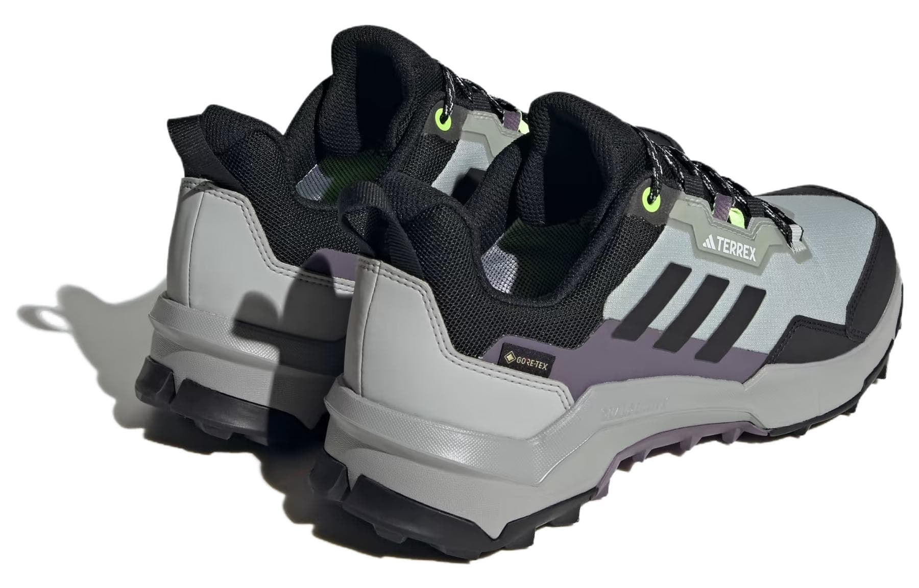 Кроссовки Adidas TERREX Ax4 Амортизация Низкий Топ Уличная Обувь Женская Серебряный Черный - изображение 4