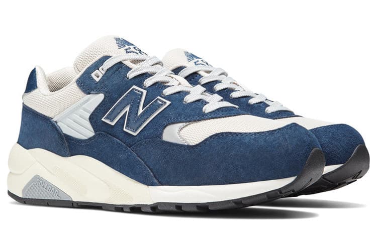 Кроссовки для бега New Balance 580 Blue White - изображение 3