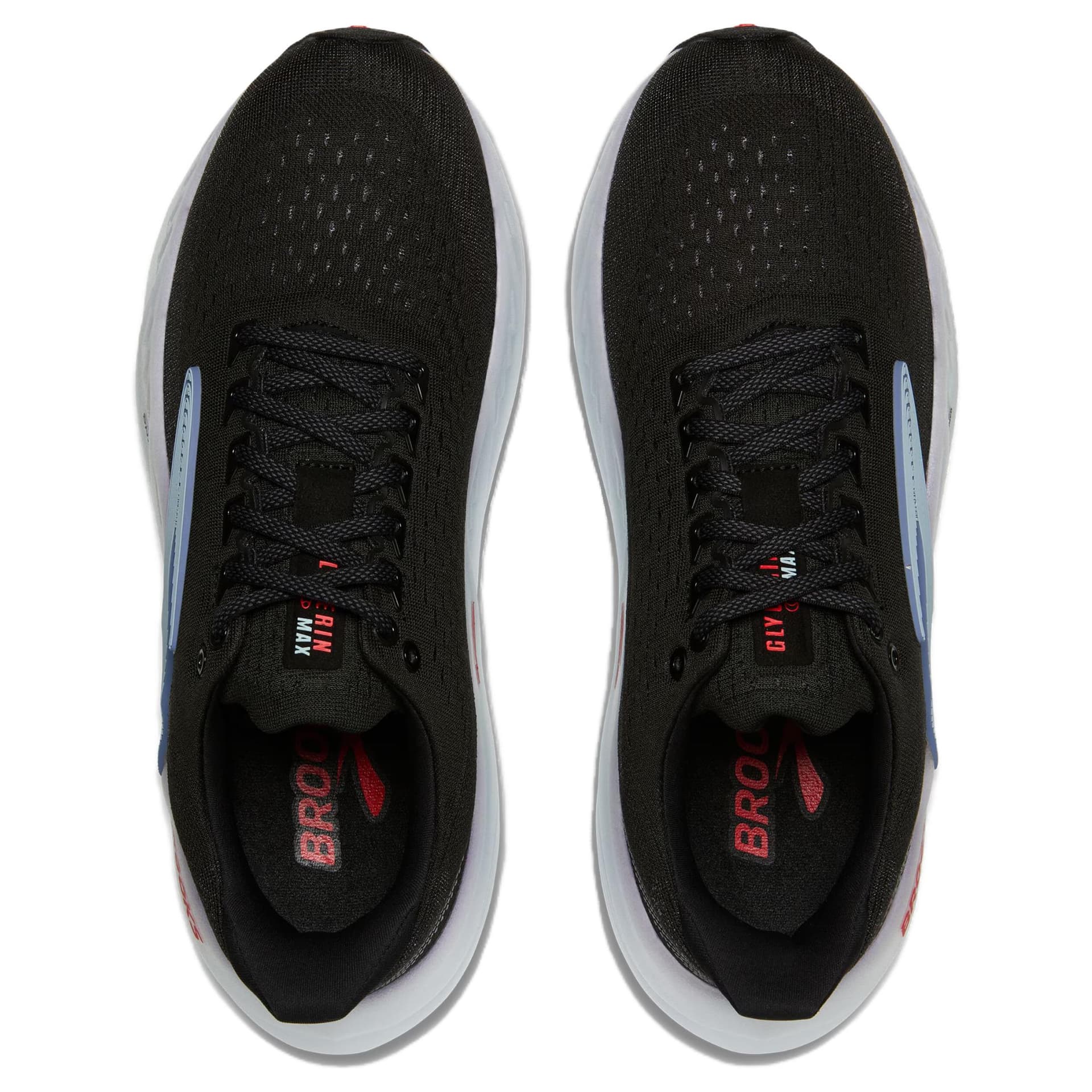 Кроссовки для бега Brooks Glycerin Max Дышащий Low Топ Повседневный Марафон Бег на длинные дистанции Обувь Мужской Черный - изображение 2