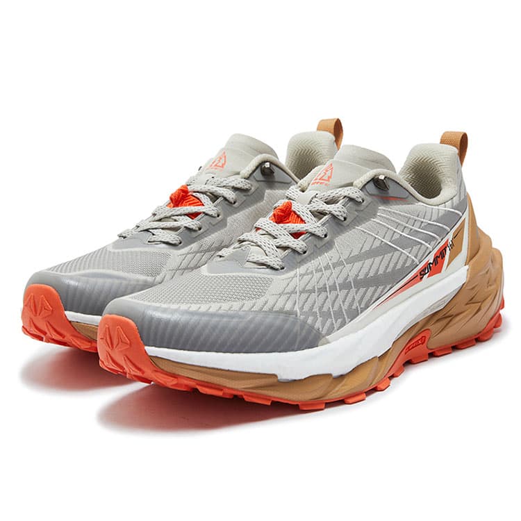 Кроссовки для бега 361° Yushan Pro Low Топ Повседневные Беговые Кроссовки Мужские Цинково-Железный Серый - изображение 3