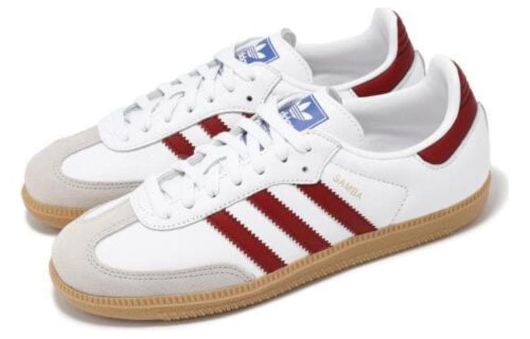 Кроссовки adidas Samba White Red - изображение 2