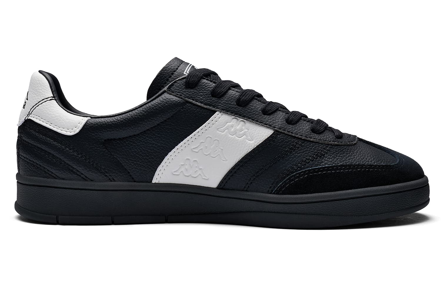 Кроссовки kappa Vintage Collection Спина To Спина Lightweight Breathable Low Топ Скейтборд Обувь Унисекс Черный белый - изображение 2