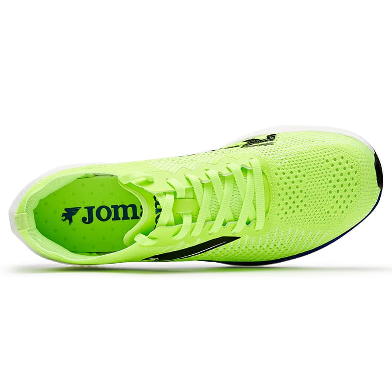 Кроссовки для бега Joma Ткань Низкий Топ Цельноугольный Беговые Кроссовки Мужские Неоновый Зеленый - изображение 4