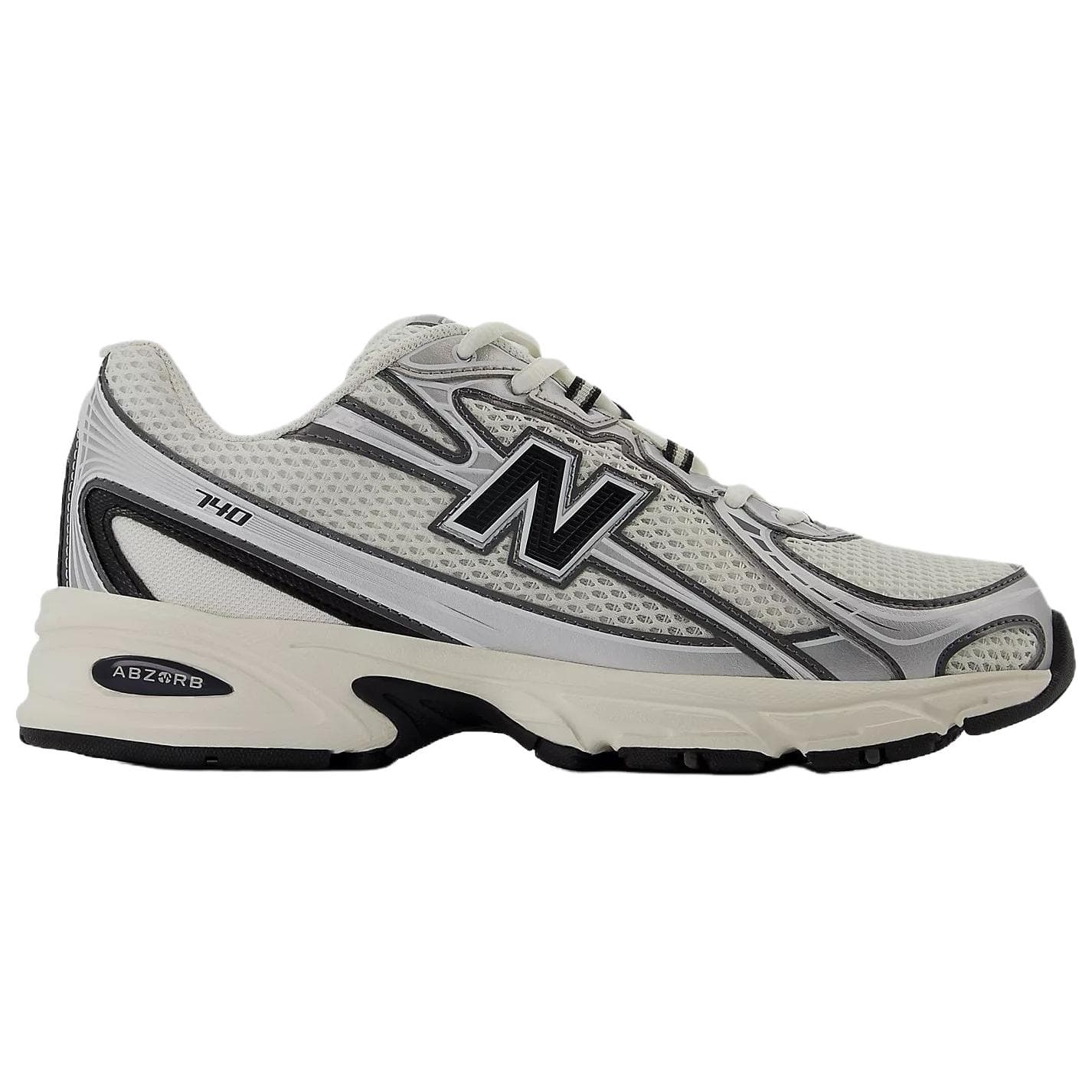 Кроссовки для бега New Balance NB 740 Сетчатая ткань Дышащий Низкий топ Повседневные беговые кроссовки Унисекс Белый - изображение 2