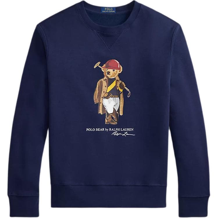 Кофта Polo Ralph Lauren Polo Bear FW25 Свитшот Мужской Newport Морской синий - изображение 1