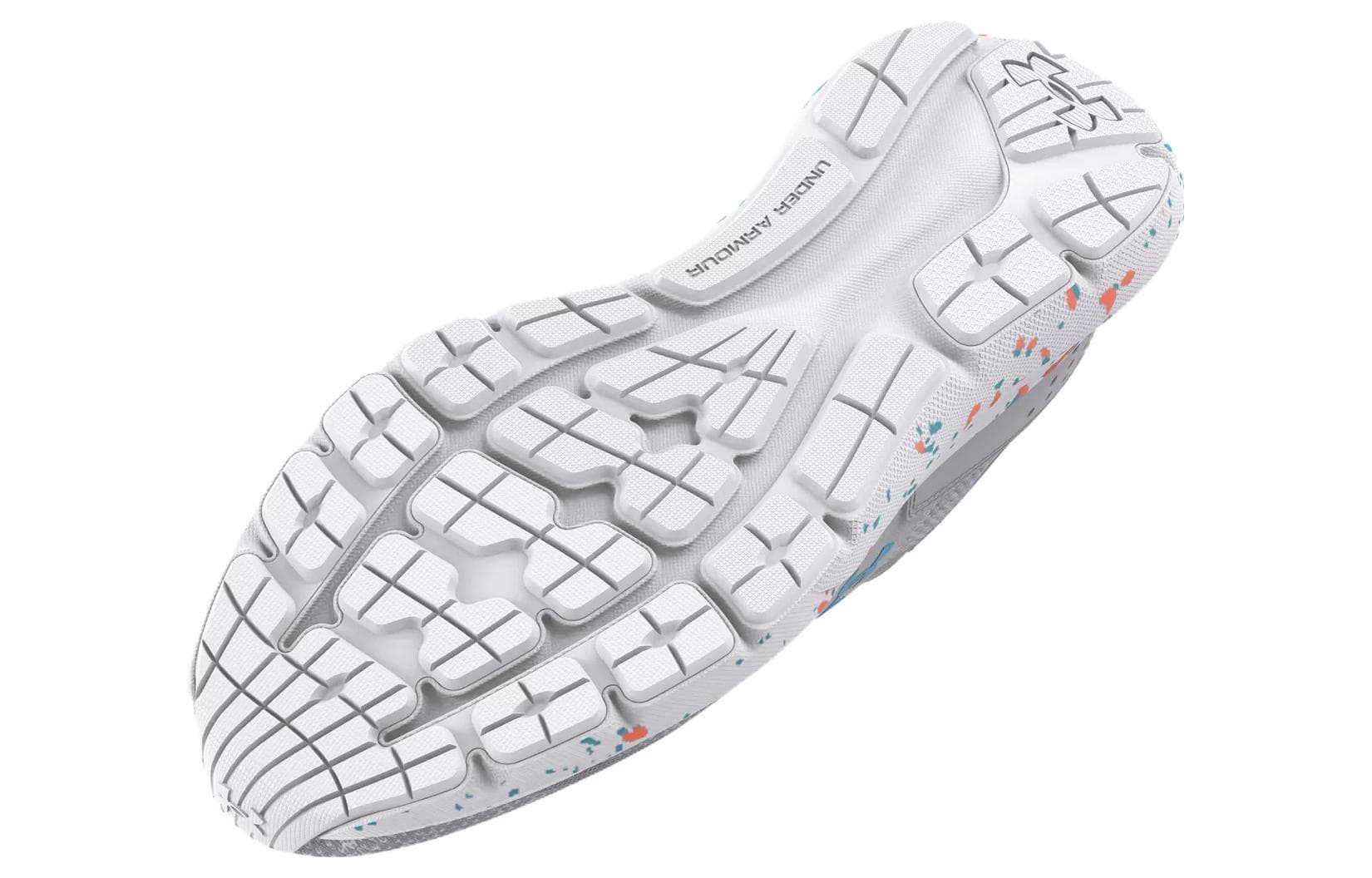 Кроссовки для бега Under Armour Surge 3 Противоскользящие Устойчивые к истиранию Амортизация Низкие Беговые кроссовки Женские Серые - изображение 4