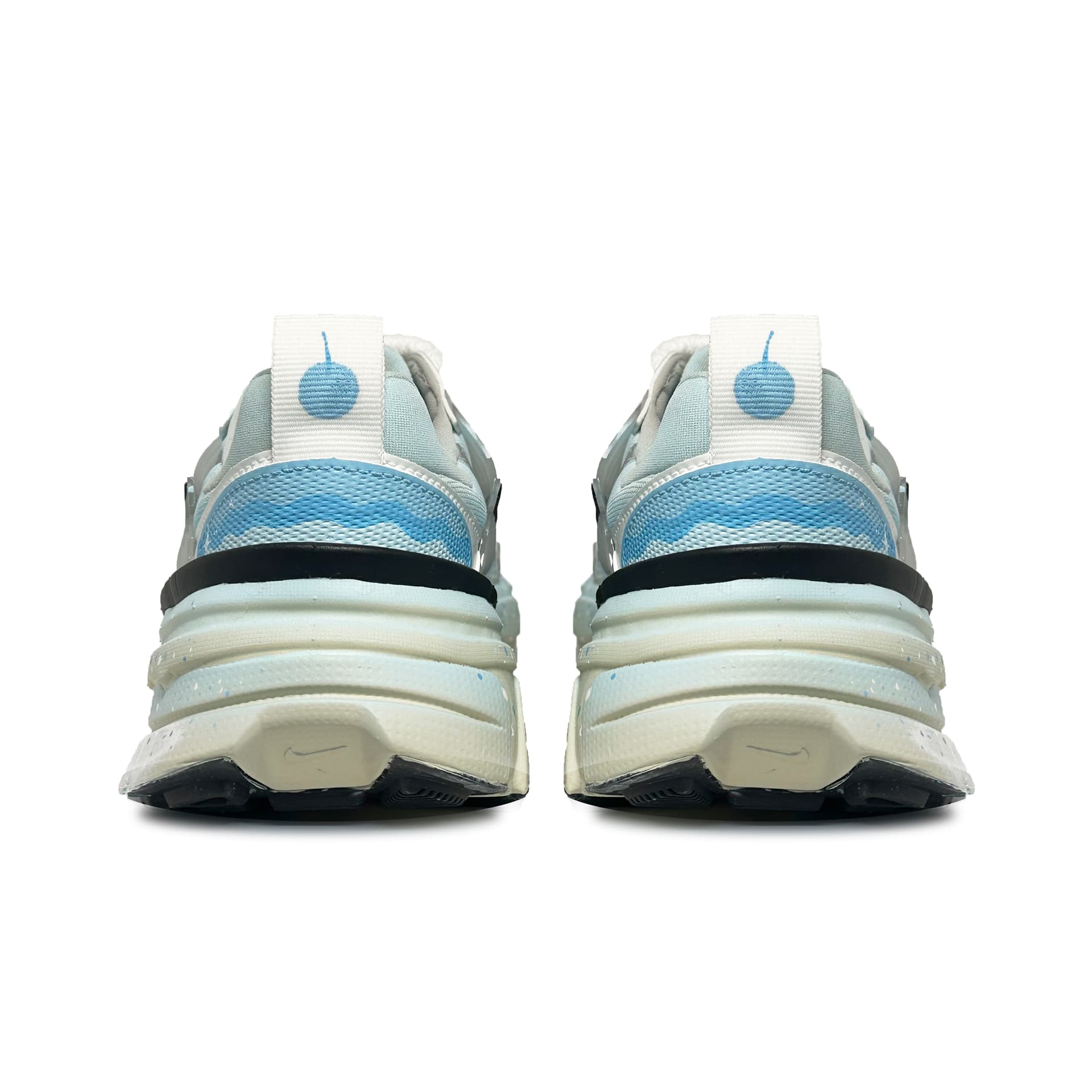 Кроссовки для бега Nike V2K Run Runtekk Silver Pink Blue - изображение 4