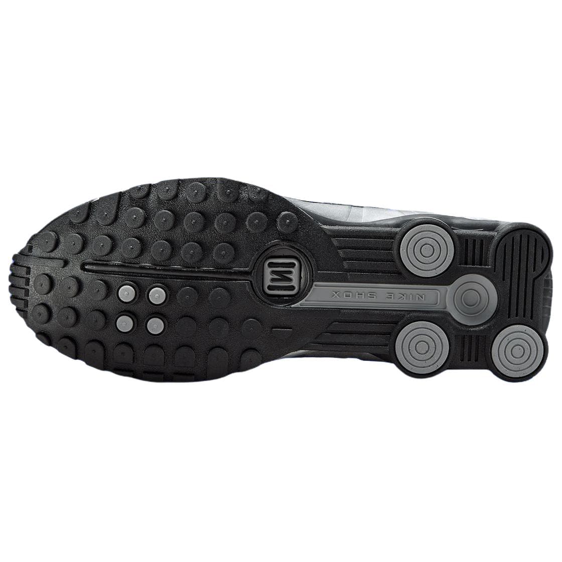Кроссовки для бега NIKE Shox R4 Классический и универсальный Дышащий Лоу-топы Беговые кроссовки Унисекс Серебряный - изображение 4