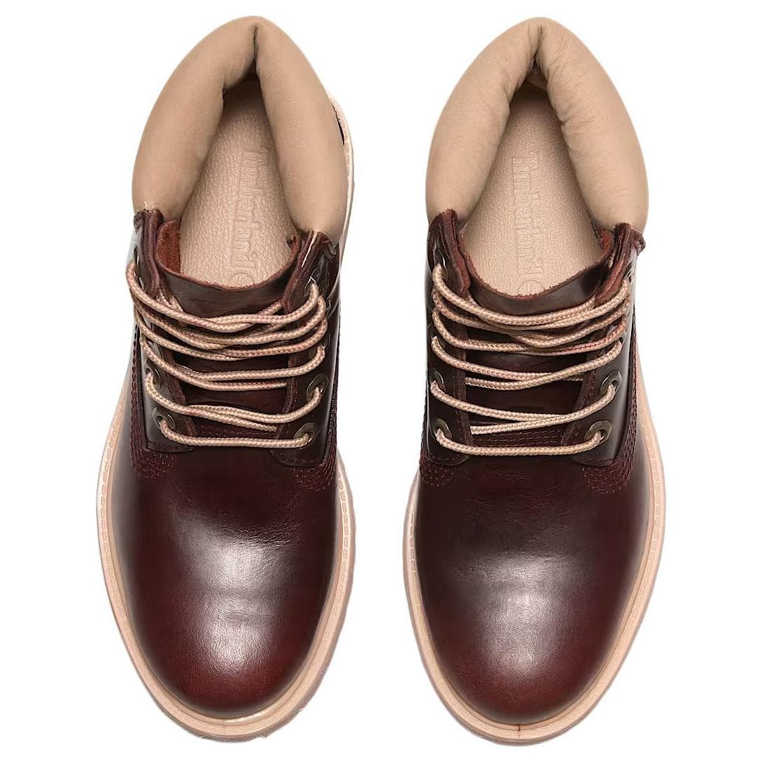 Сапоги Timberland Премиум Ботильоны Женские Коричневый - изображение 4
