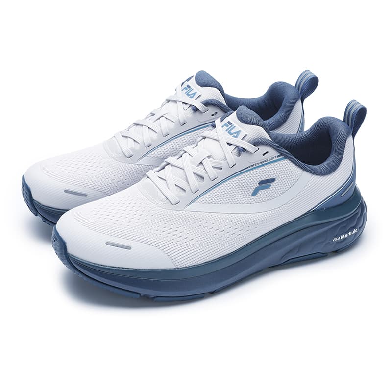 Кроссовки для бега FILA NUVOLE 2 Устойчивые к истиранию Низкие Беговые кроссовки Мужские Дождь Туманно-серый - изображение 3