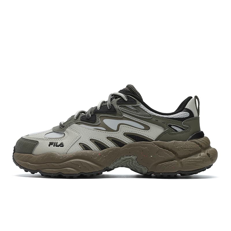 Кроссовки для бега FILA Fern Low Top Беговые кроссовки Мужские Серые - изображение 1