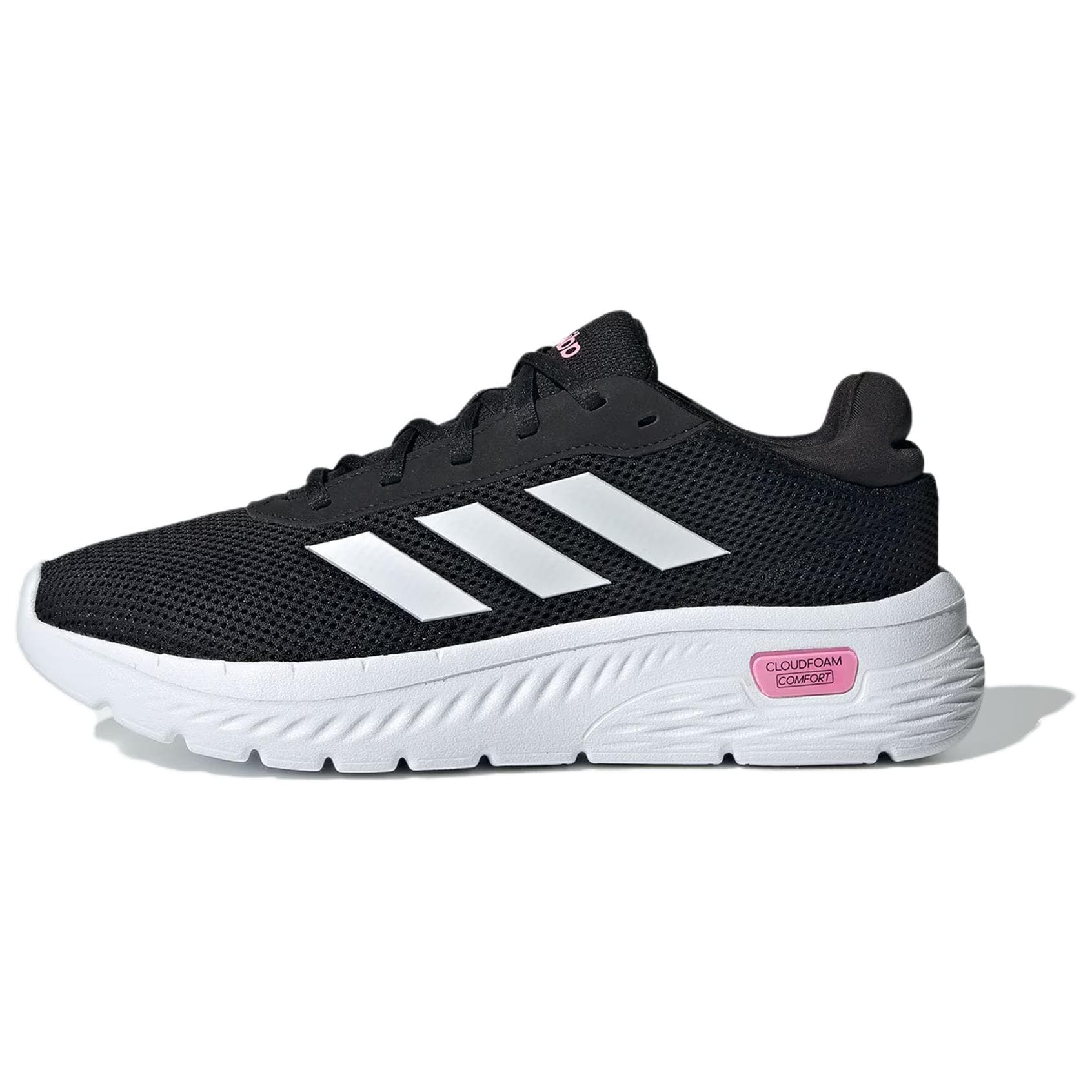 Кроссовки для бега Adidas CLOUDFOAM COMFY Противоскользящие Износостойкие Низкие Повседневные Беговые Кроссовки Женские Черные - изображение 1