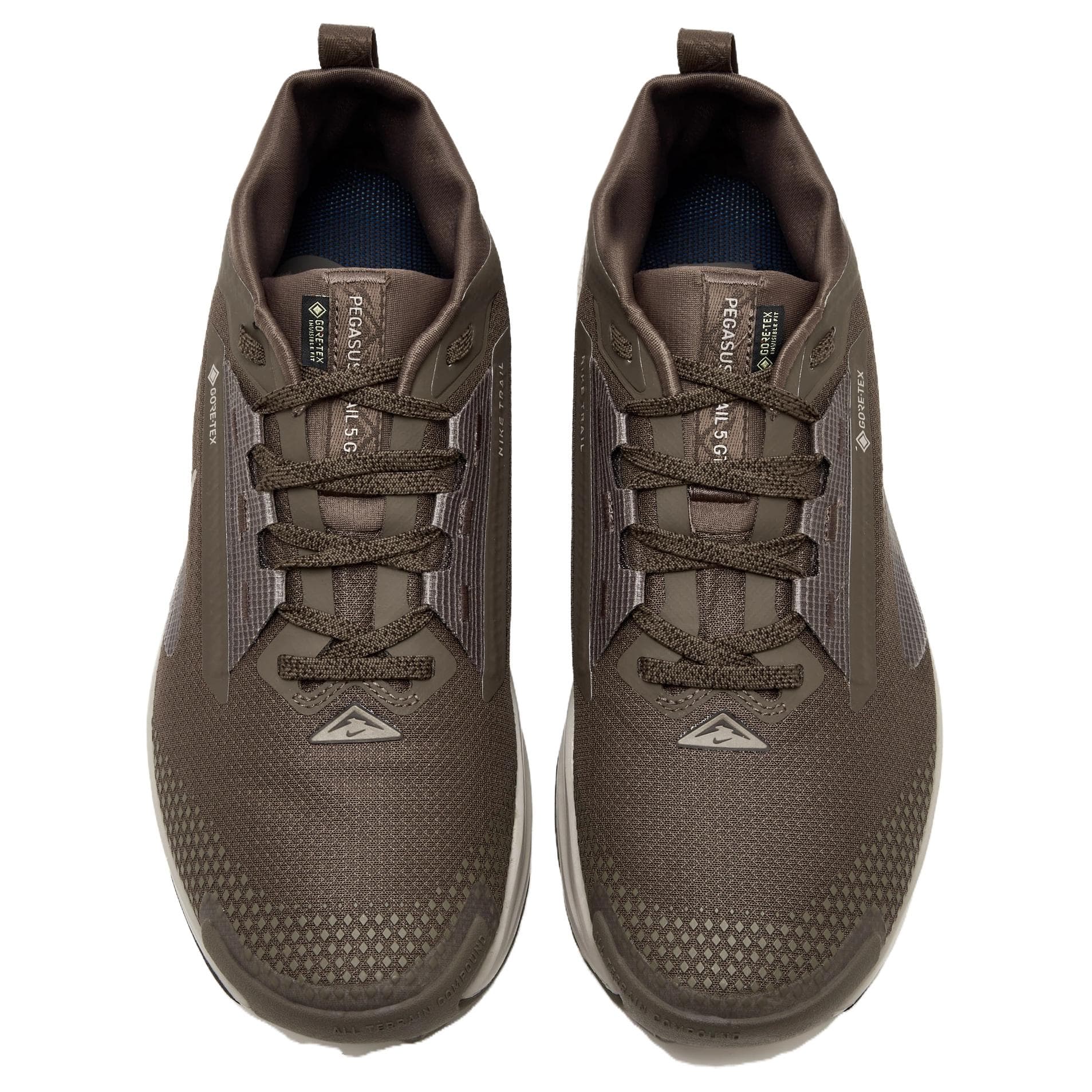 Кроссовки для бега Nike Pegasus Trail 5 Повседневная беговая обувь Мужская Коричневая - изображение 3