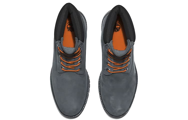 Ботинки уличные Timberland Premium 6 Inch Grey - изображение 5