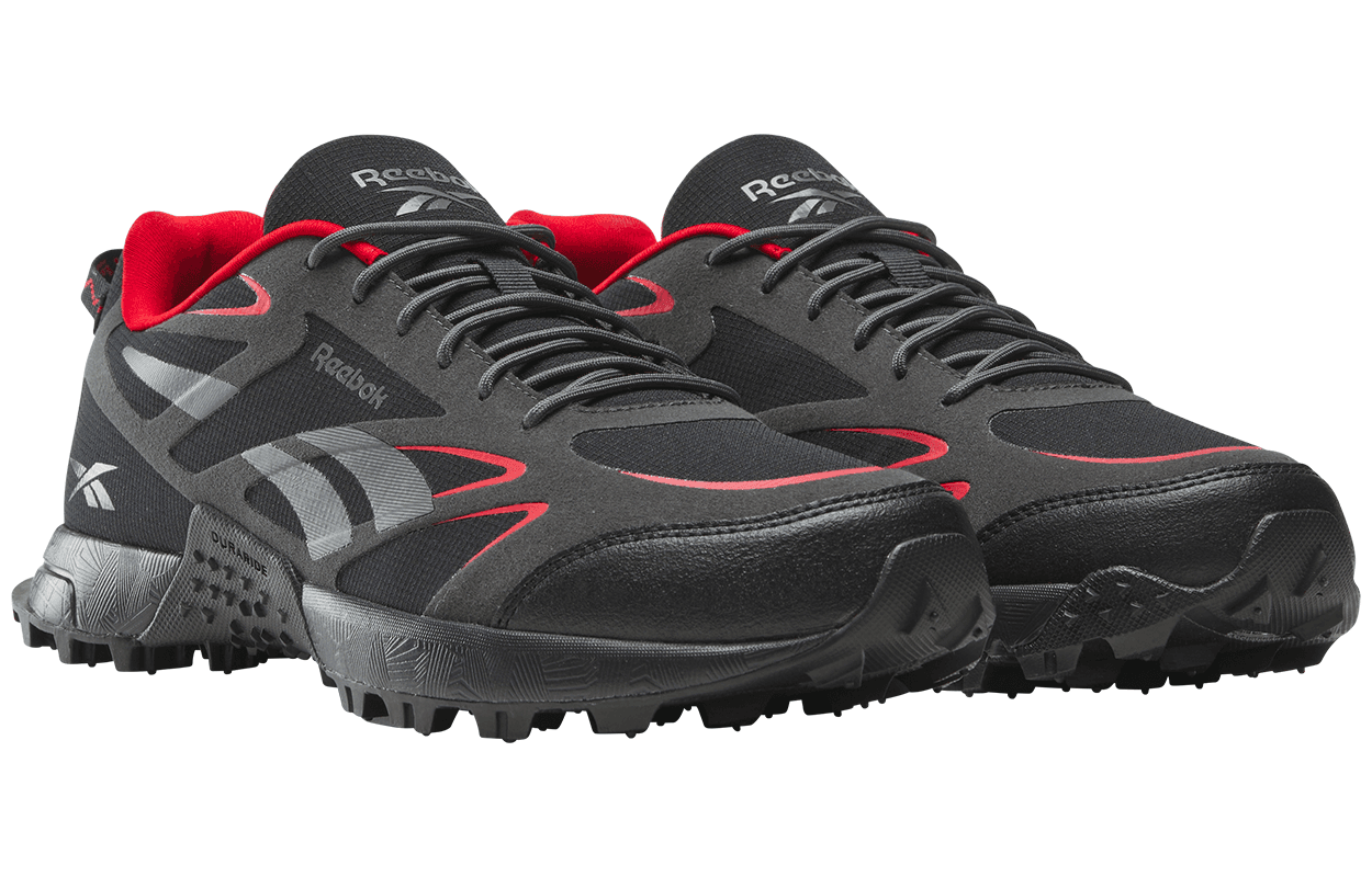 Кроссовки для бега Reebok Low Top Беговые кроссовки Унисекс Черный Красный - изображение 2