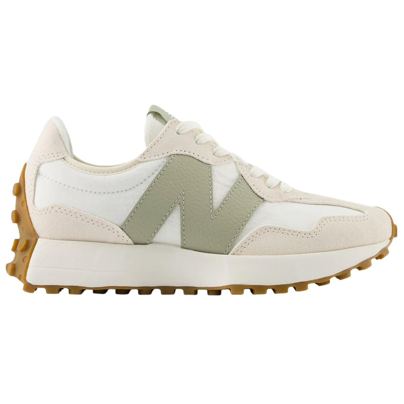 Кроссовки для бега New Balance NB 327 Low Топ Повседневные беговые кроссовки Женские Белые - изображение 2