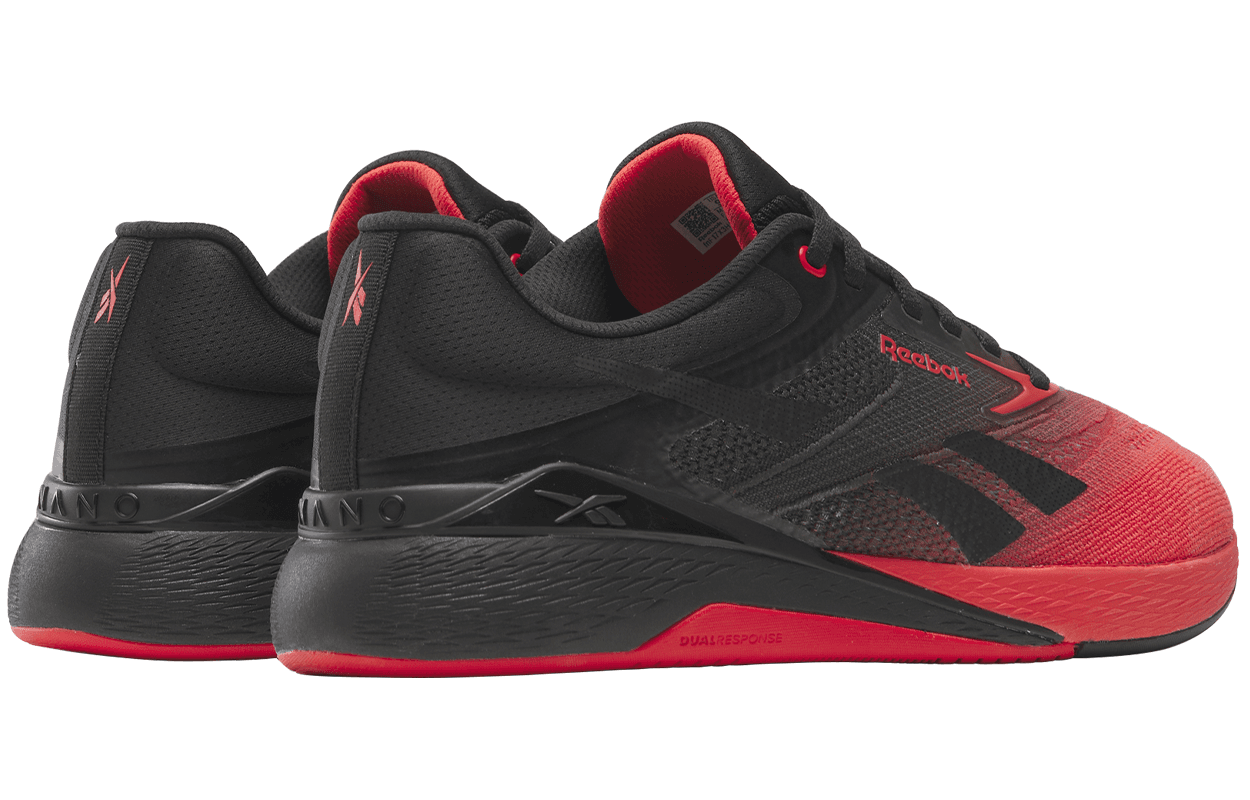 Кроссовки для бега REEBOK Nano X5 Износостойкие Низкие Беговые Кроссовки Унисекс Черные Красные - изображение 3