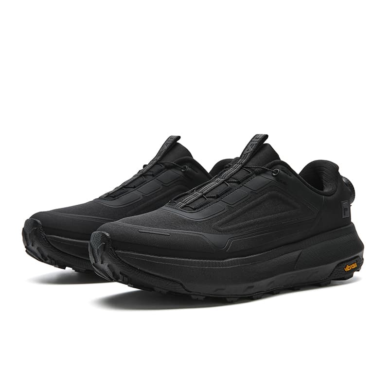 Кроссовки FILA BOA EXPLORER 3 Амортизация Устойчивость к истиранию Легкий Низкий Верх Уличная обувь Женская Черная - изображение 3